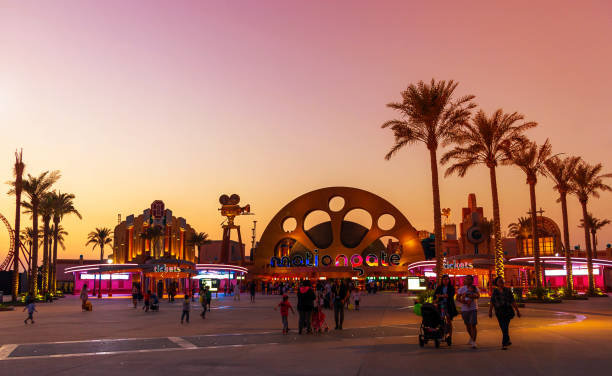 Dubai theme parks – family fun with roller coasters, water rides, and entertainment shows